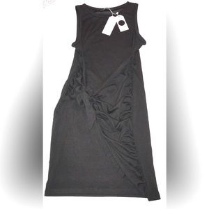 LILLUSORY Women's Casual Sleeveless Bodycon Beach Tank Dress size L